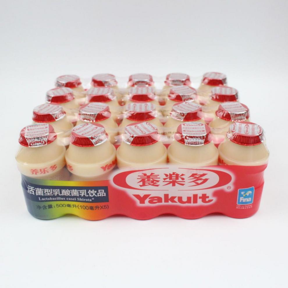 养乐多活性乳酸菌饮品原味低卡100ml新日期红瓶原味15瓶冰袋泡沫装