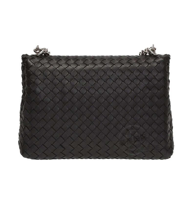 bottega veneta宝缇嘉bv女包编织小羊皮单肩斜挎链条包386498 vo0bg