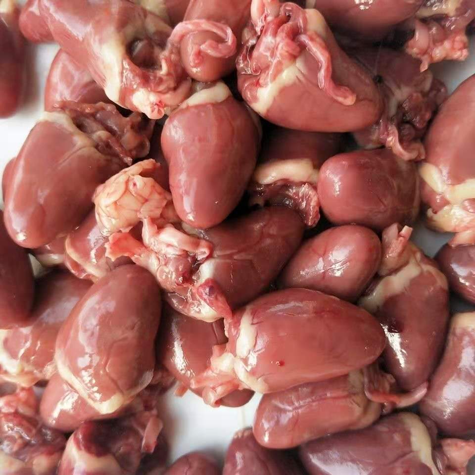 新鲜鸽心鸽子胗鸽肾烧烤火锅串串爆炒鸽子肝胃杂冷冻昌盛隆鸽心2斤鸽