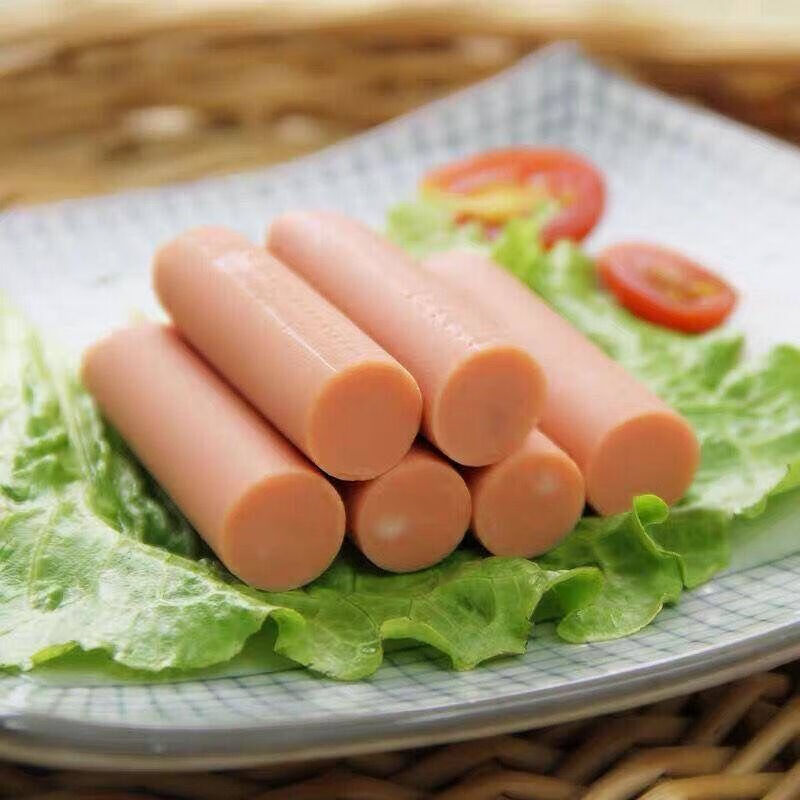 火腿肠整箱批发28g新日期福来蒸煮淀粉肉肠烧烤烤肠香肠华海春 福28g