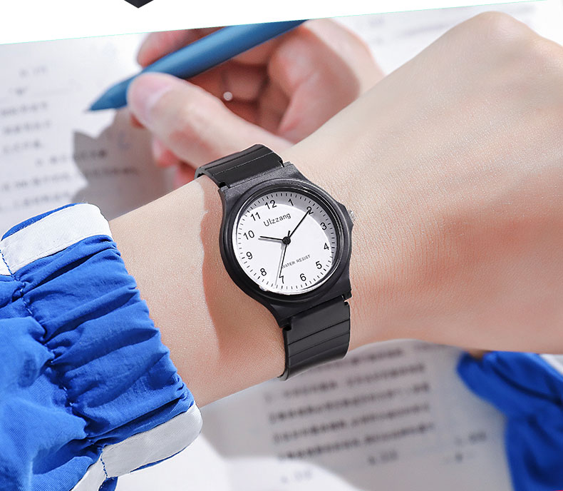 公务员学生考试专用手表男女初高考中考静音机械潮流电子石英手表