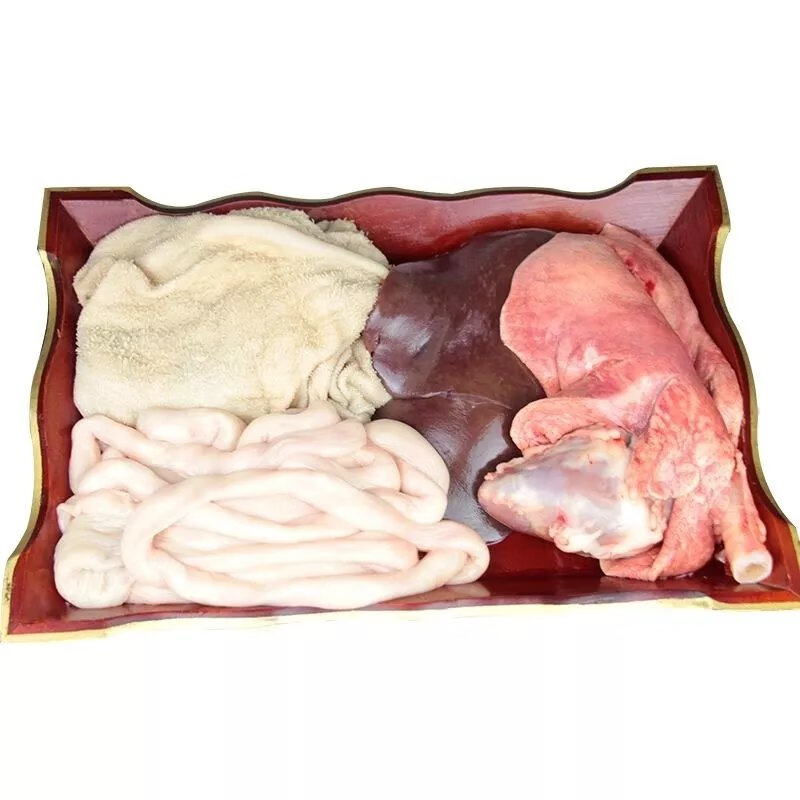 新鲜整套生羊杂羊下货羊下水羊内脏羊头羊肚羊肝羊肺羊肠子羊生鲜 羊
