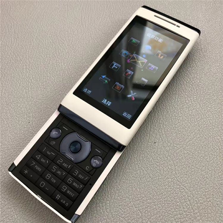 ericsson爱立信u10i经典索爱滑盖800万大屏拍照3g手机白色移动联通卡