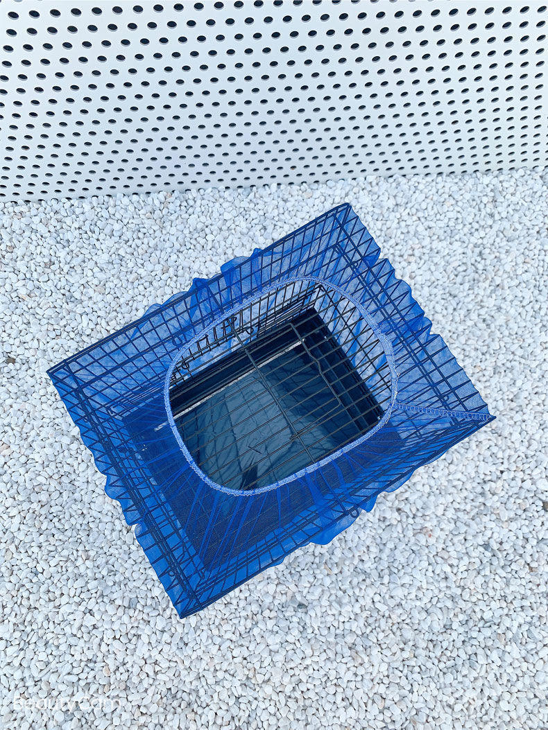 鸟笼防溅网鸟笼罩网纱罩鸟笼套防撒食网衣鸟笼网鸟笼配件大小通用