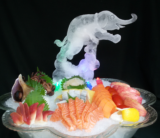 刺身冰雕模具创意多款大型装饰冰雕模具情侣酒店冰雕模具 天鹅冰雕