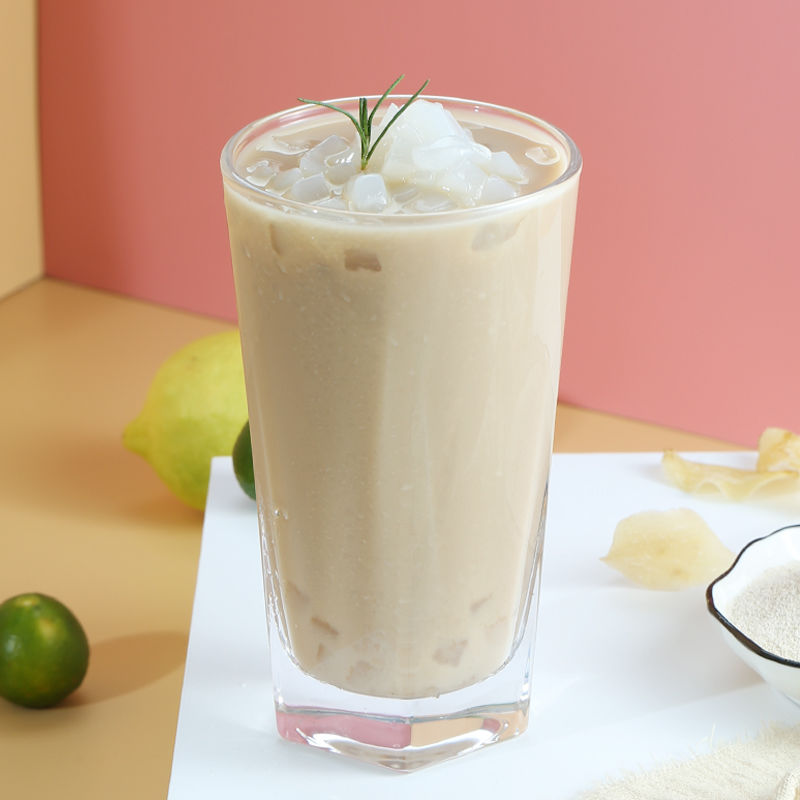 花仙尼椰果冰粥奶茶专用大颗粒原味椰果粒奶茶店原料果肉桶装 三色