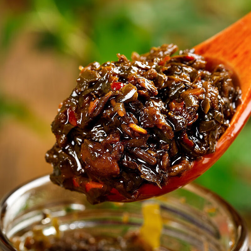 山东沂蒙特产酱都香椿酱咸菜炒鸡蛋香椿芽菜香春拌面酱菜4瓶家庭超值