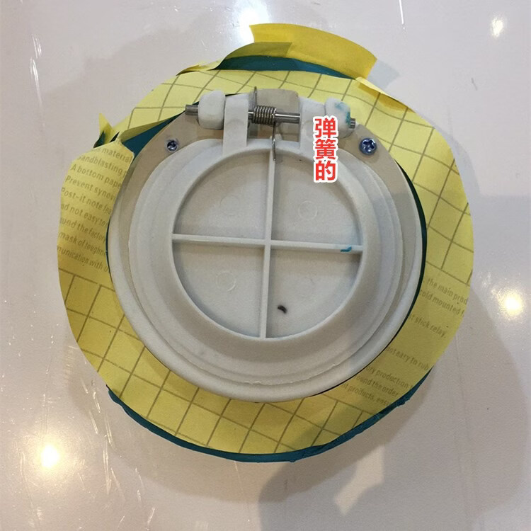 新款马桶溢器逆返水浴室臭止水阀止回阀移位器法兰新款防溢器单个普通