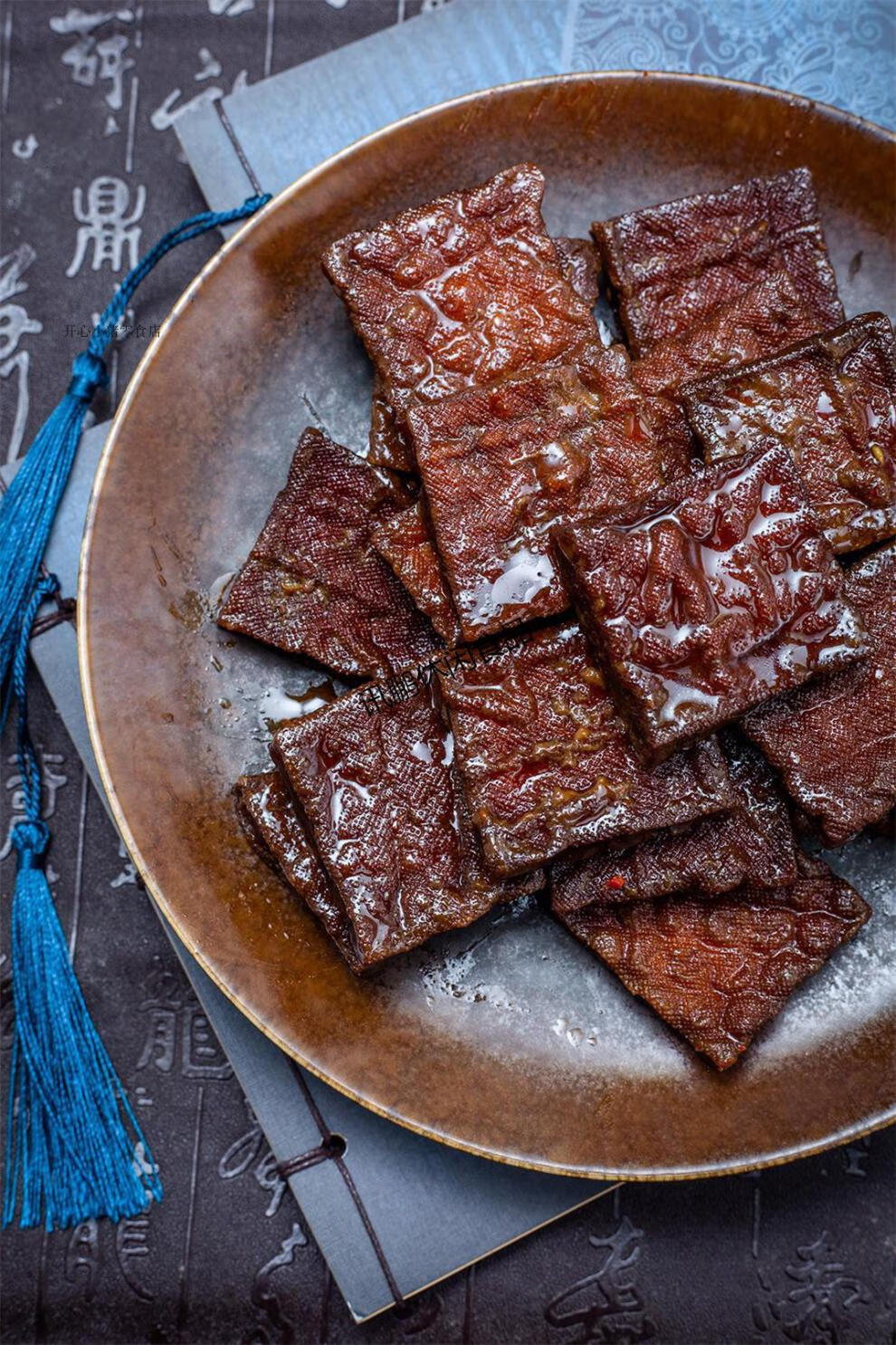 5折彭记轩彭记酱干豆干卤汁豆腐香辣酱汁盐皮柴火香干丝零食浏河素肉