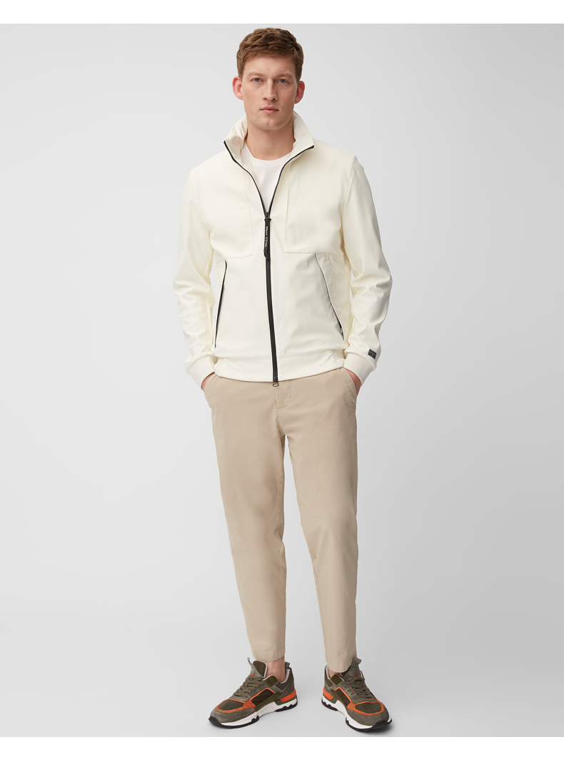 marcopolo马可波罗奢侈品男装都市现代户外夹克牡蛎白102xl185