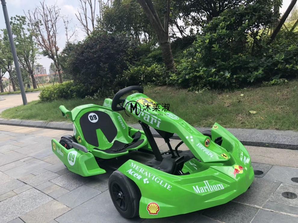 法拉利儿童成人儿童电动平衡车改装套件四轮小电动车可漂移可出租 三