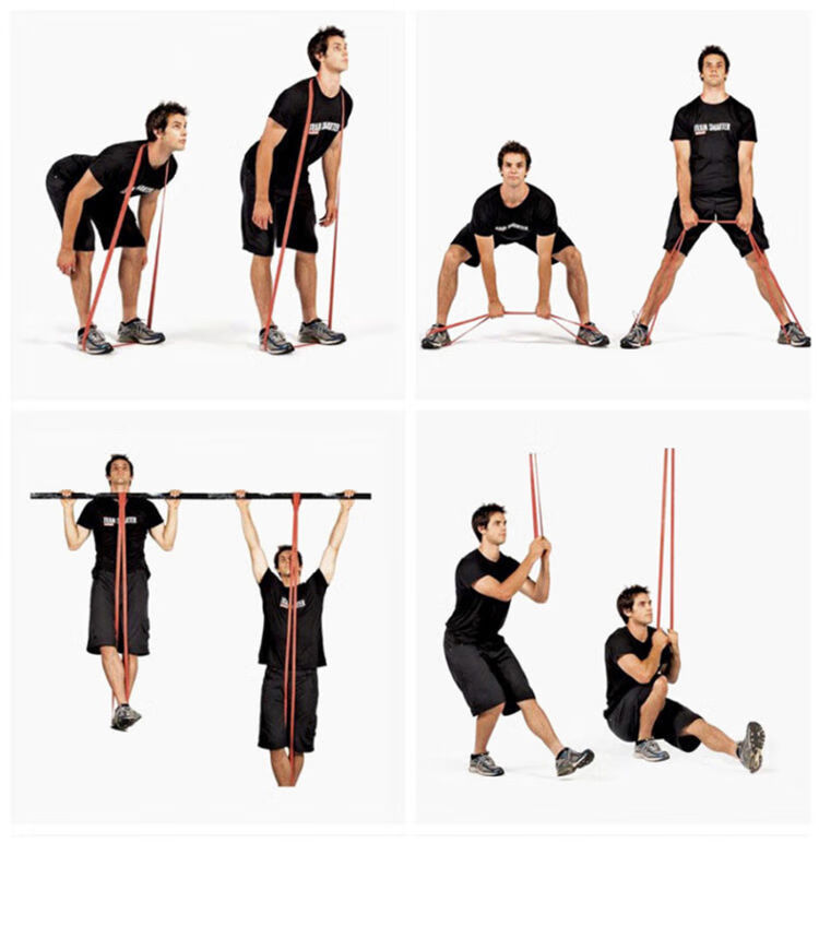 m弹力带健身男阻力带力量训练运动健身练胸肌引体向上辅助带拉力绳