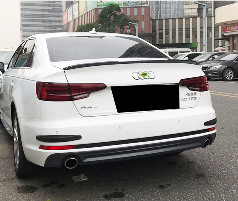 佳固09-12款奥迪a4l尾翼13-16款17-21款奥迪a4l改装尾翼abs顶翼定风翼