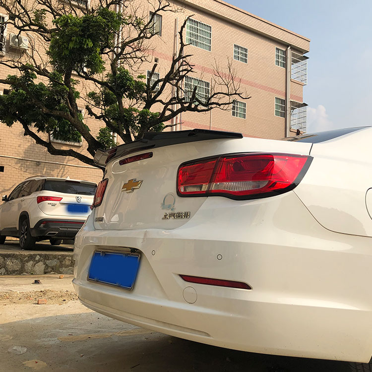 改装用刀锋双色无损安装定风翼汽车加装尾翼装车身饰件单色烤漆深海蓝