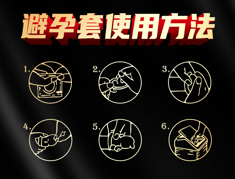 尚牌 狼牙套带刺避孕套性兽持久装刺激型防早加粗加长泄男用情趣异形