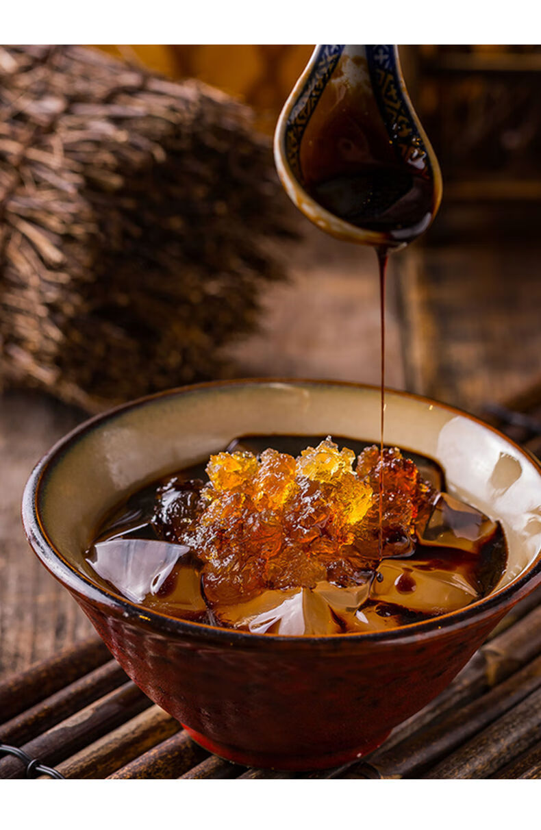 鱼美仁四川正宗冰粉粉40g水果味红糖冰粉原料配料自制家用烧仙草草莓