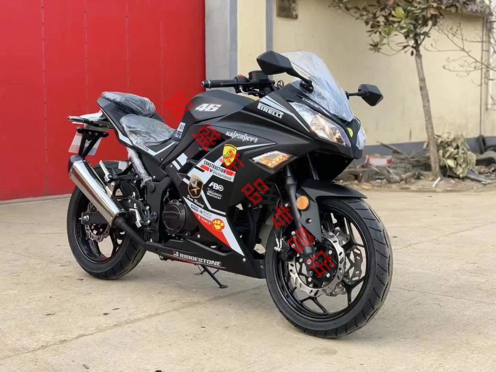 忍者200双缸跑车摩托车雅马哈r3地平线v6整车国产v6r3小全新国四200可