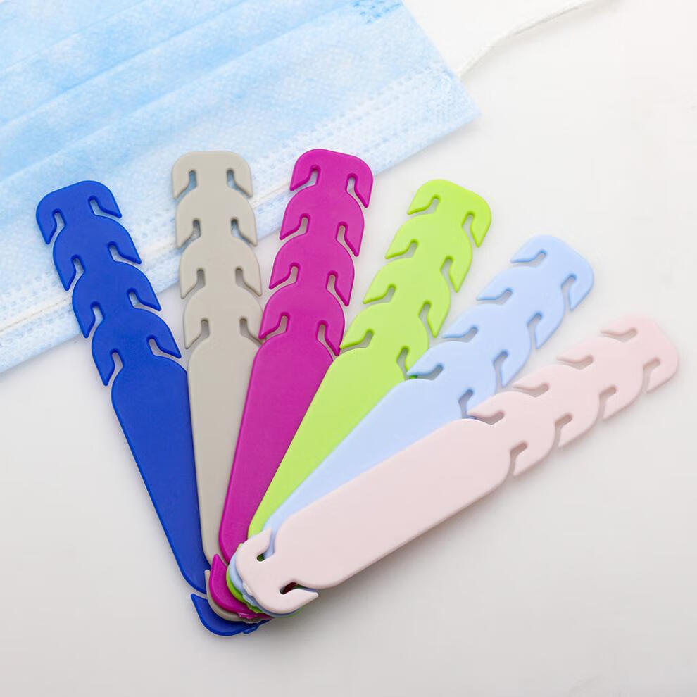 佐琪鱼乳胶口罩挂钩不勒耳神器口罩卡扣延长调节钩防耳痛挂式绳儿童