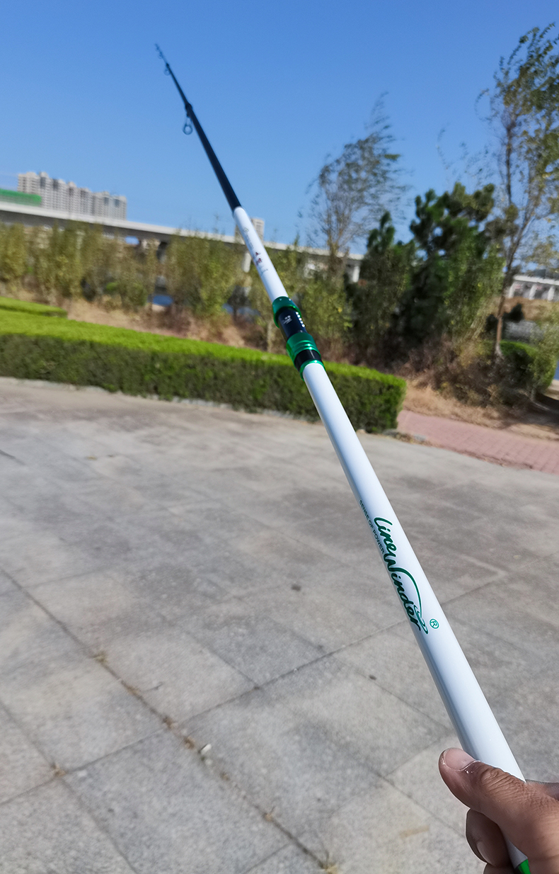 达瓦狼王鱼竿远投竿碳素猛将超硬长节海竿抛杆甩杆钓鱼竿全套钓鱼装备
