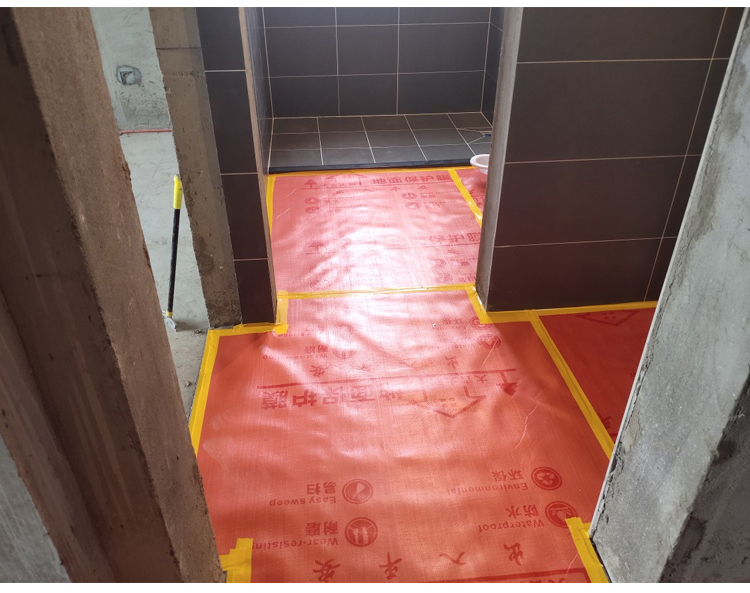 面瓷砖保护膜门窗木地板地砖成品保护护垫家用一次性地膜 中档款定制