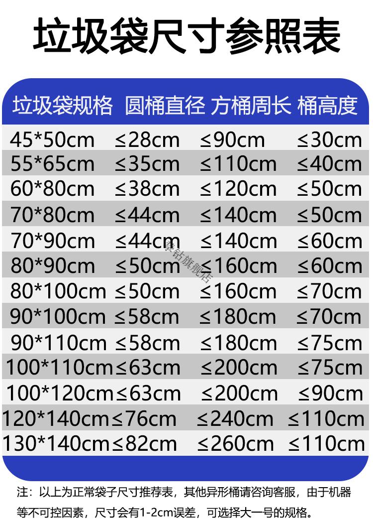笑妈妈垃圾袋利得大垃圾袋大号加厚黑色餐饮环卫户外超大圾圾袋商用