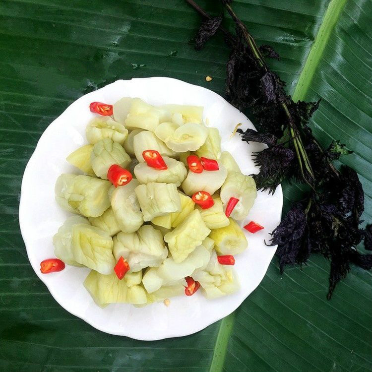 广西钦州灵山特产瓜皮下饭菜广西博白特产黄瓜皮干酸农家自制【图片