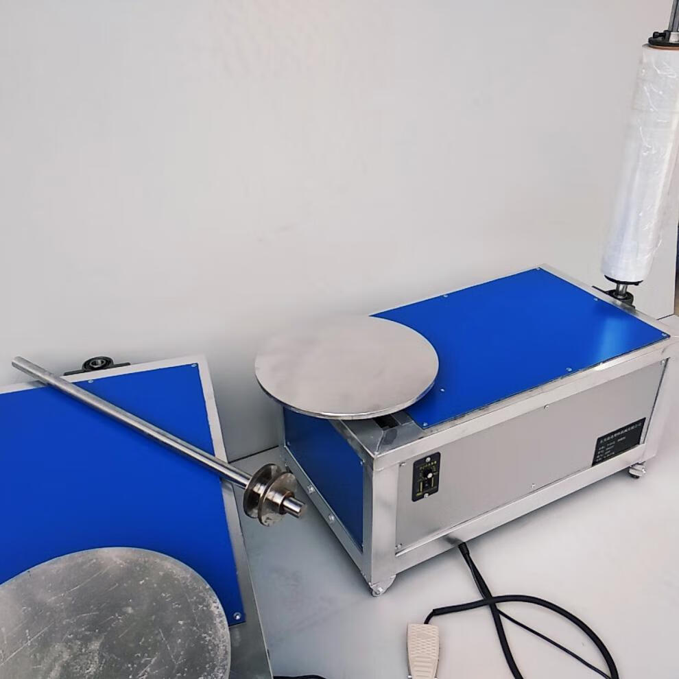 拉伸膜缠绕机全自动缠绕膜打包机纸箱缠膜机小型包装机电动缠绕机