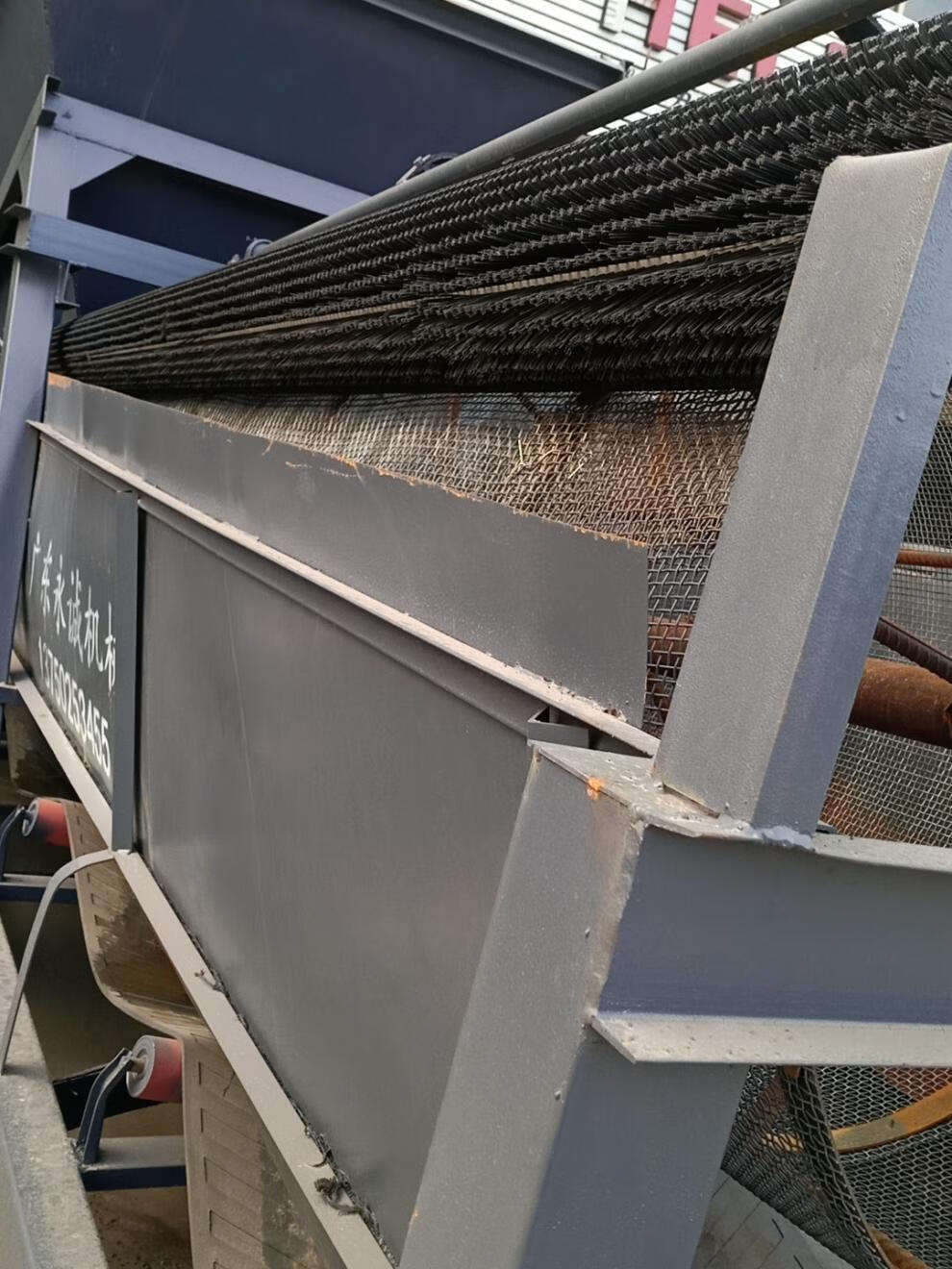 工业尼龙丝滚筒毛刷辊内孔空心圆形筛沙机滚刷砖机械清洗刷