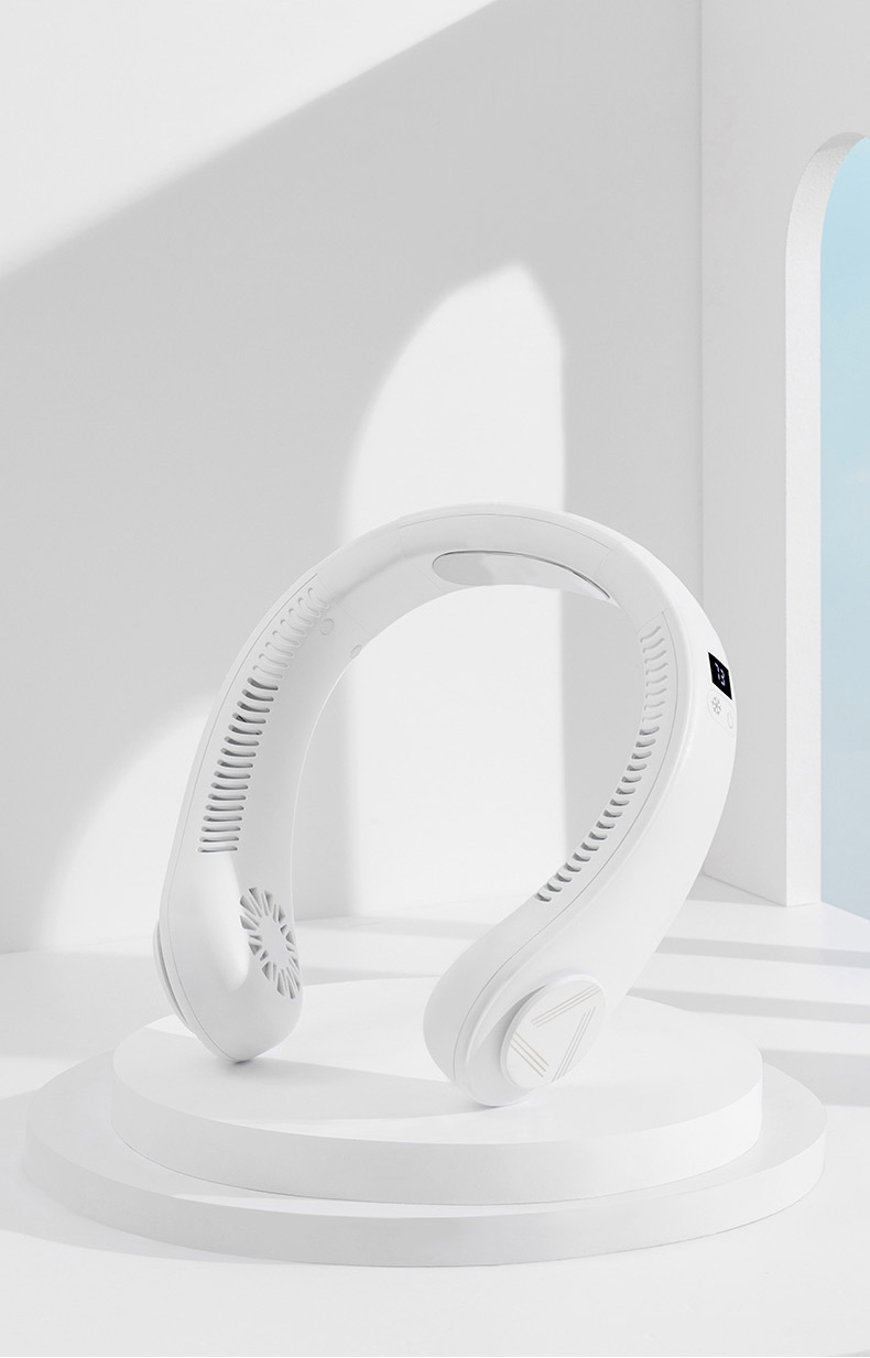 mi小米挂脖小风扇迷你便携式电扇同款usb无叶随身小型可充电静音懒人