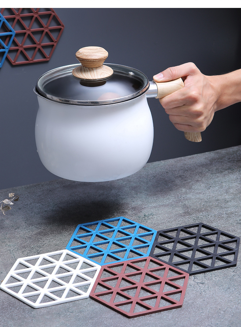 桌面胶垫 胶垫 餐桌隔热餐桌垫硅胶垫北欧防烫垫碗垫家用厨房锅垫盘垫