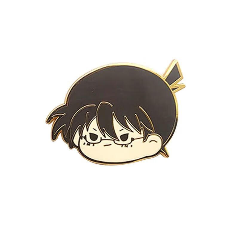 名侦探柯南胸针 动漫二次元周边徽章怪盗基德金属别针情侣日韩饰品