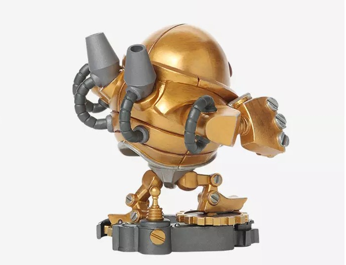 新款2020英雄联盟 lol 周边 蒸汽机器人布里茨 q版摆件 绝版【图片