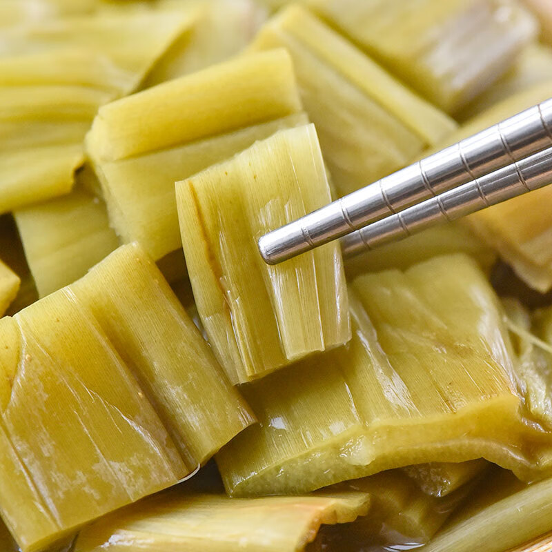 芋苗酸芋蒙梗 双笑原味芋蒙 广西酸芋苗腌咸菜芋头苗杆芋荷酸下饭菜