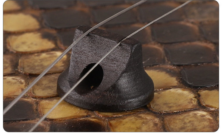 杉贝shanbei二胡琴码二胡码老松节码子制作二胡码乐器配件抖音同款