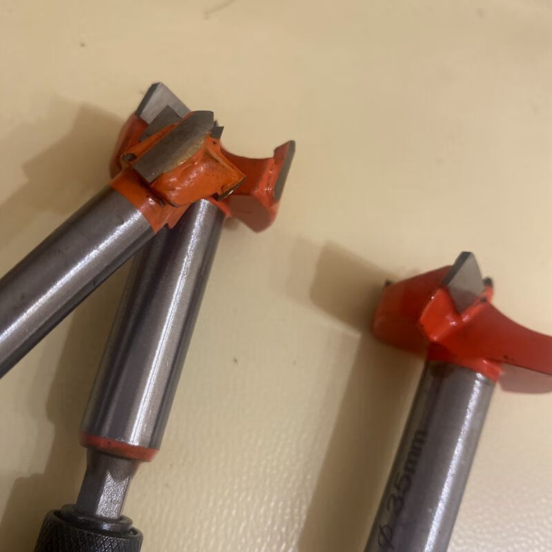 电锤木工开孔器加长螺纹木开钻头加长柄深孔钻加气块开孔器 20公分