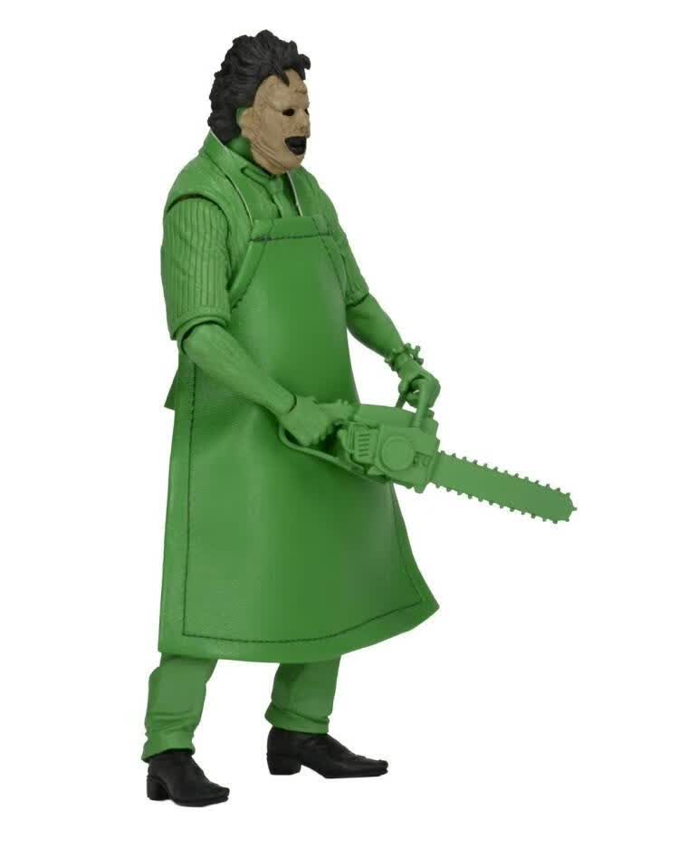 电锯人手办电次模型neca德州电锯杀人狂皮脸leatherface40周年版人偶