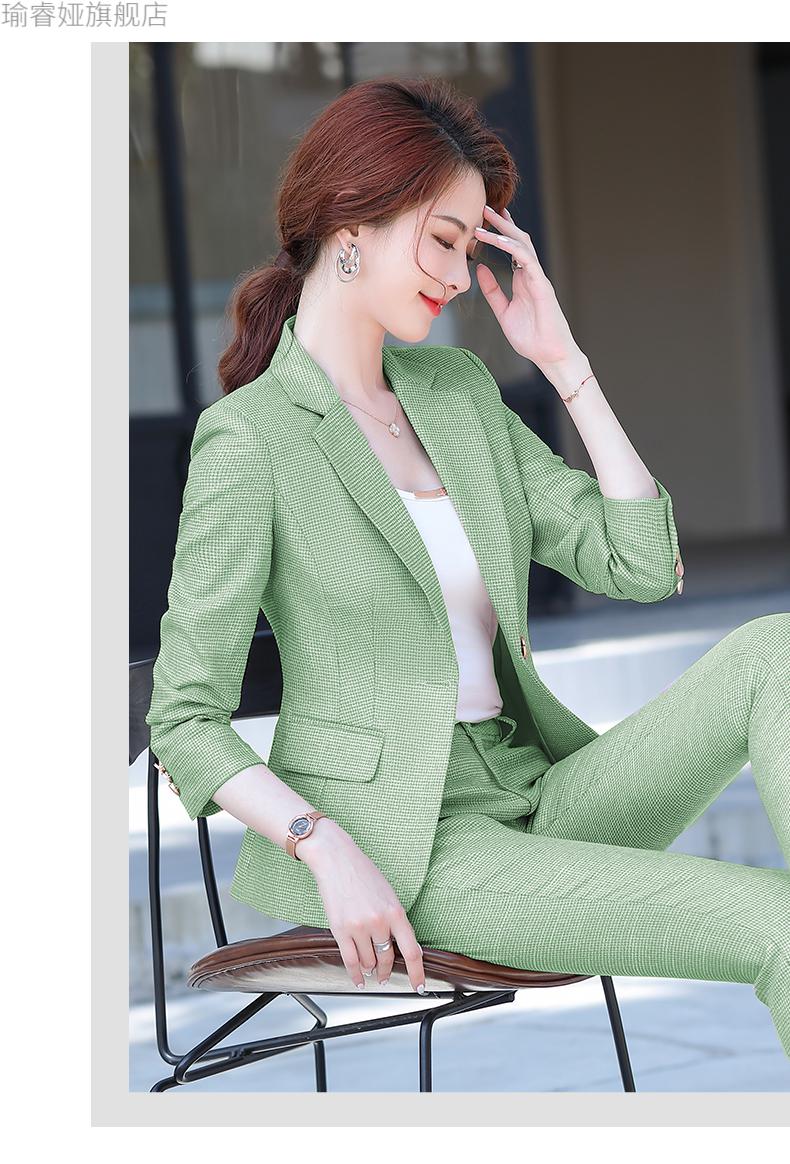 薄款矮个子女生春季小西装外套女新款春秋韩版修身休闲女士时尚职业