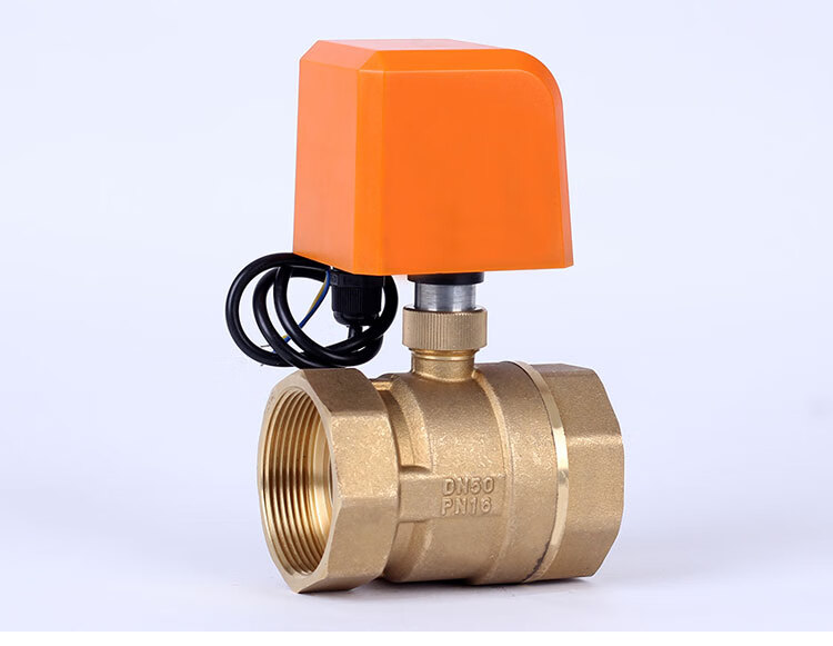 电动二通球阀二线常闭常开电动水阀开关双向4分15 ac220vdc24 4分