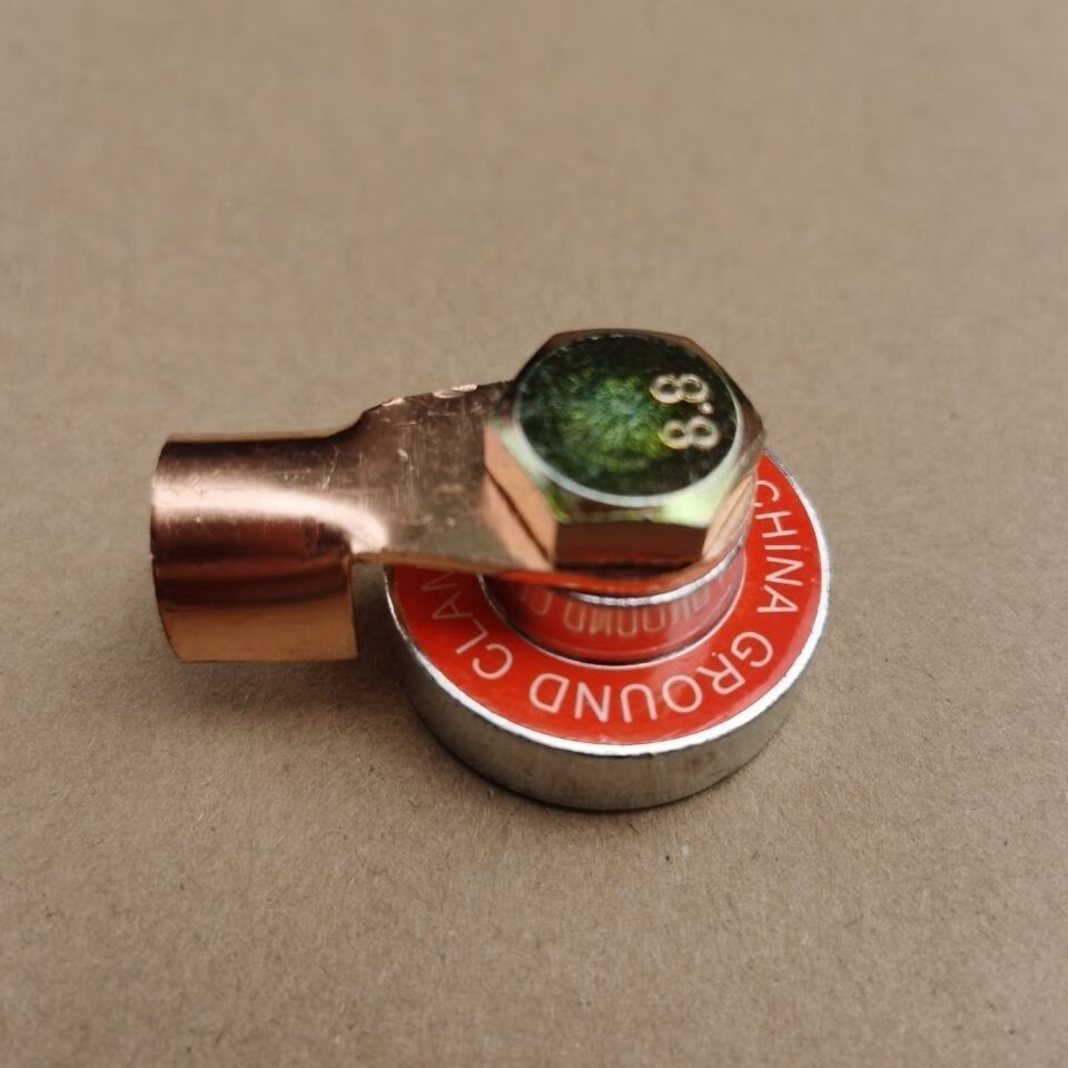 cbub 电焊地线 夹子接地线夹 搭铁线夹强磁接地器电焊机地线夹子搭铁