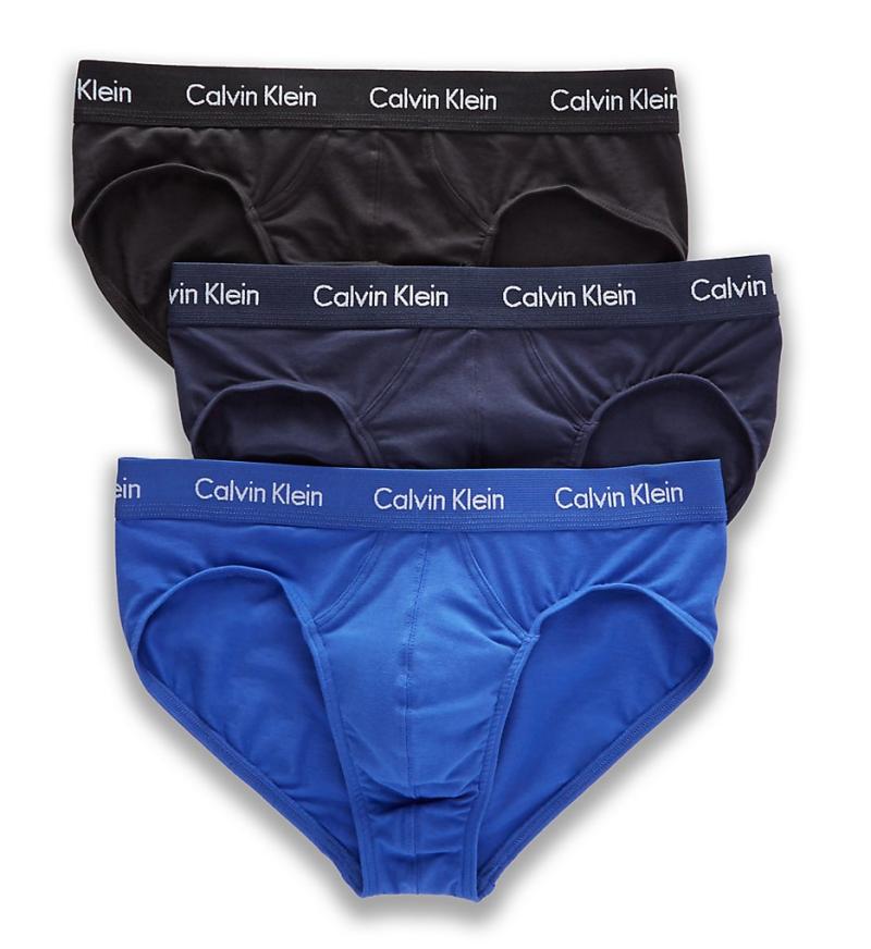 calvin klein卡尔文·克莱恩男士内裤ck三角裤3条装贴身透气舒适休闲