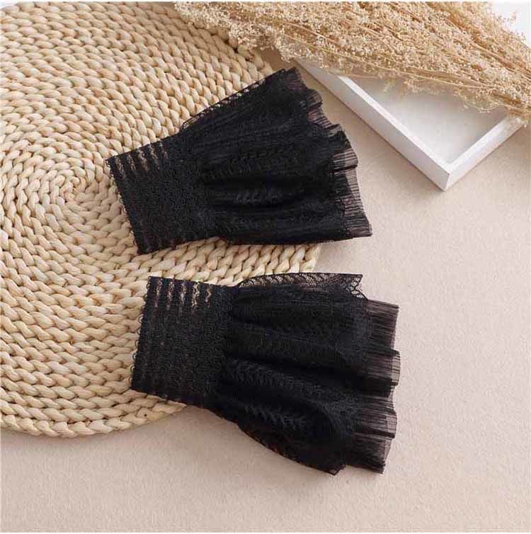 趣仕达新品装饰袖套假袖假袖子短接袖女百搭蕾丝花边装饰衣服毛衣卫衣