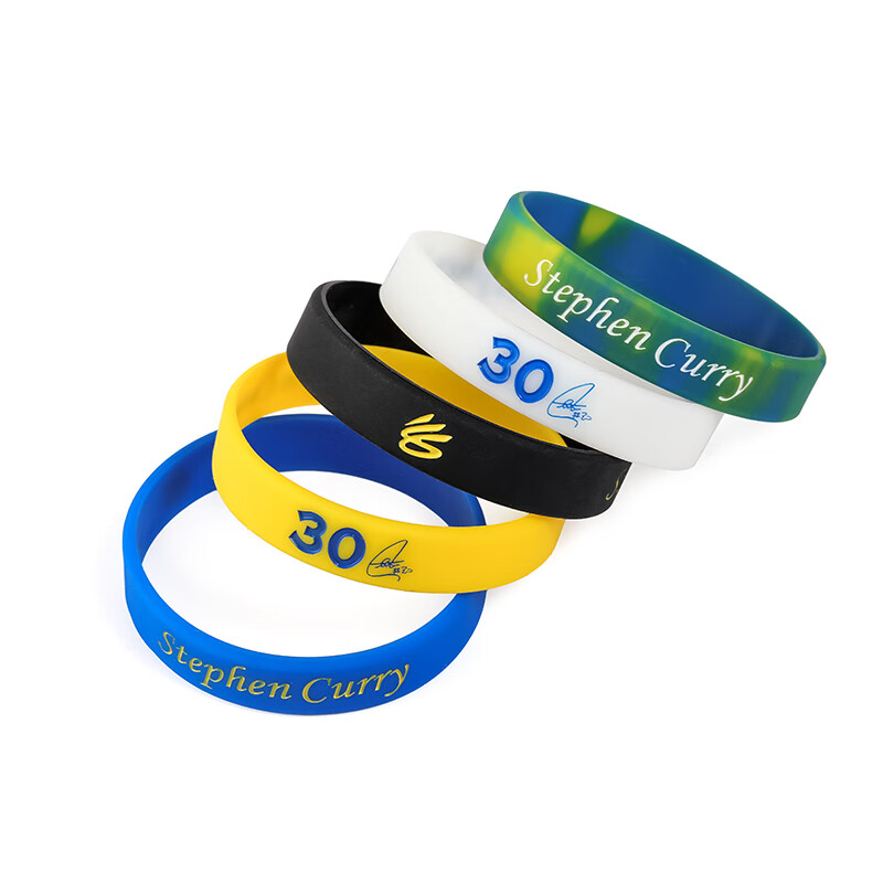 篮球迷推荐库里手环勇士队球星30号currynba篮球周边细款夜光运动手环