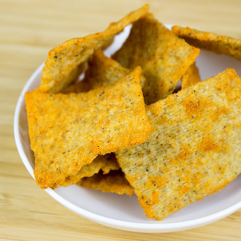 五折5折陕西特产韩城花椒手工锅巴220g袋大米膨化办公室零食小吃备注