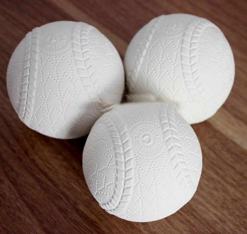 高品质标准空心橡胶日式软式棒球a球 b球 c球 训练比赛用 国内款c球