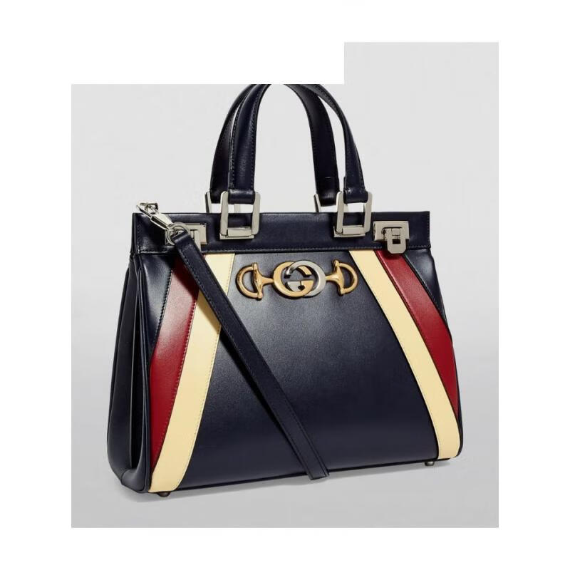 gucci古驰手提包女士zumi 皮革手提包包 multi os
