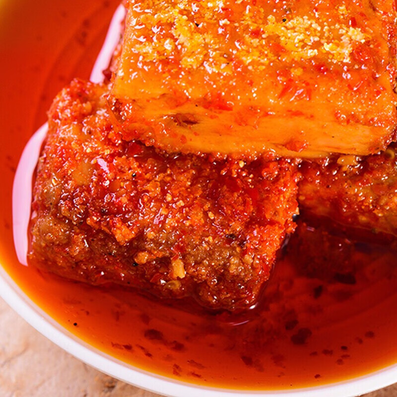 滇园 云南特产牟定油腐乳320g*3瓶 香辣牟定油腐乳下饭咸菜卤腐老腐乳