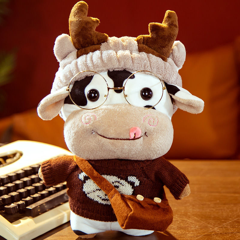 迪士尼(disney)吉祥物公仔毛绒玩具玩偶生肖牛布娃娃礼品定制情人节送