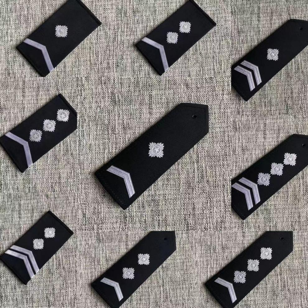 军衔肩章服饰配件 简章 肩牌 肩牌章 简章肩牌全套 简章软 简章军训