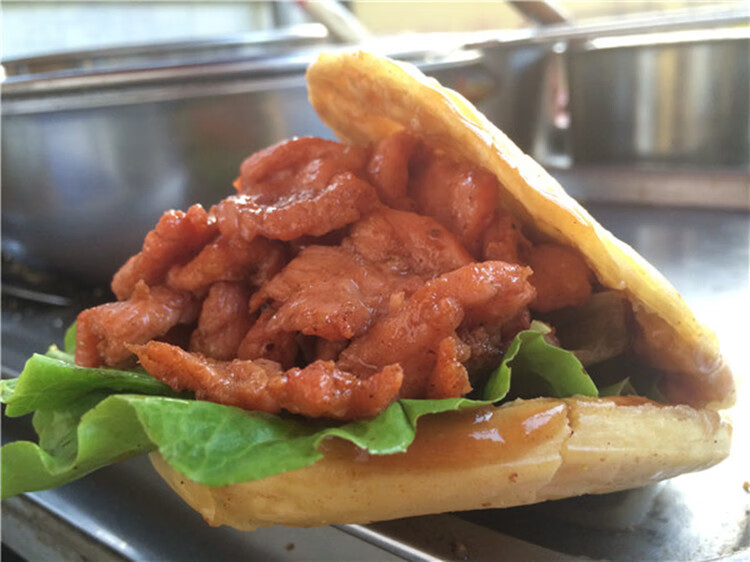 白吉馍饼坯肉夹馍饼坯里脊肉饼胚发面饼土耳其烤肉饼速食早餐手工 500