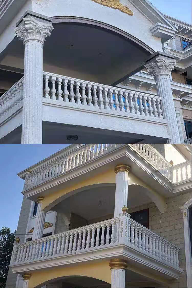 欧式别墅罗马柱模具阳台栏杆扶手围栏模具护栏方形花瓶柱子现浇水泥